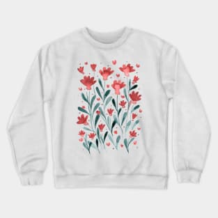 Forget me not flowers - vintage vibes Crewneck Sweatshirt